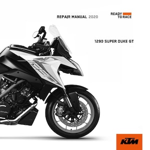 2020 KTM 1290 Super Duke GT Service workshop manual