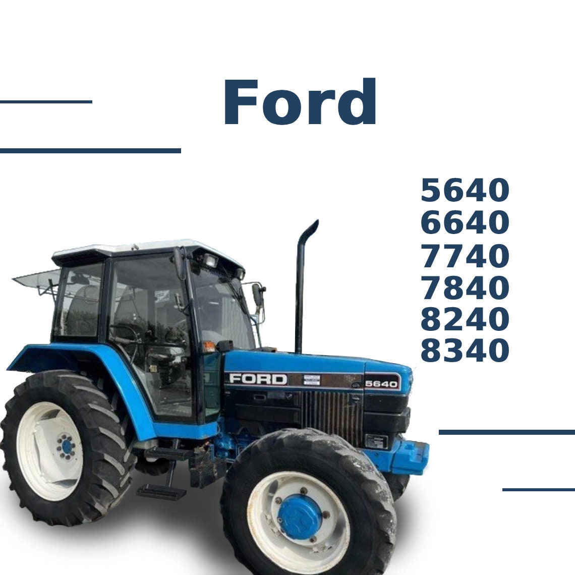 ニューホランド,フォードトラクターミニチュアと取説 Ford tractor manual - Etsy 日本