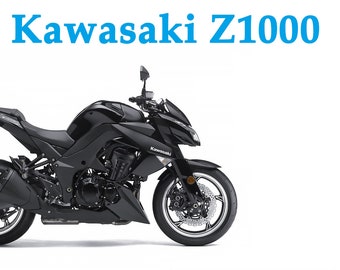 カワサキ Z1000 2003 2004 2005 2006 - ワークショップ サービス修理