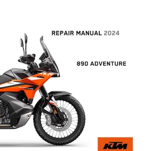 2024 Repair manual KTM 890 Adventure