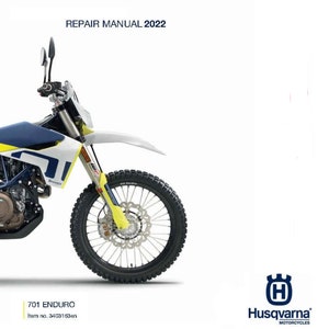 2022 Husqvarna 701 Enduro EU Workshop manual
