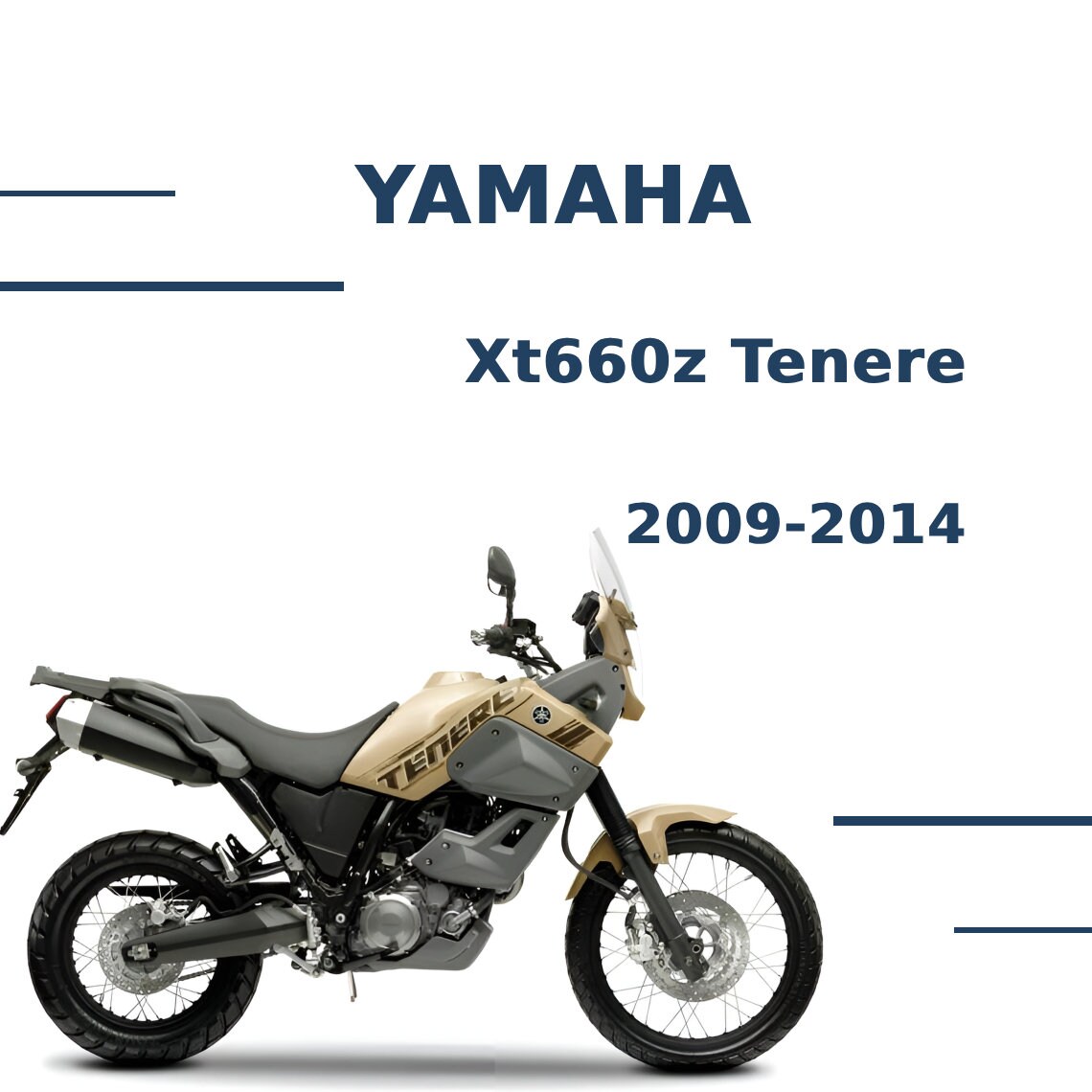 Repair Manual for Yamaha Xt660z Tenere 2009 2014 Etsy Australia