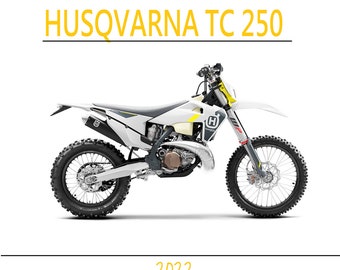 Workshop Repair manual for Husqvarna TC 250 2022