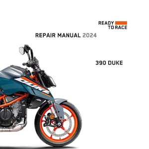 2024 KTM 390 Duke Repair manual