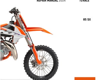 Workshop manual for KTM SX 85 | 2024