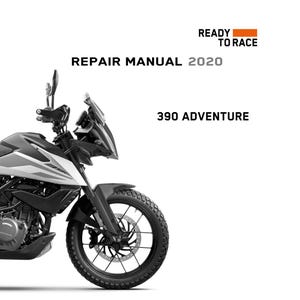 2020 KTM 390 Adventure Service manual