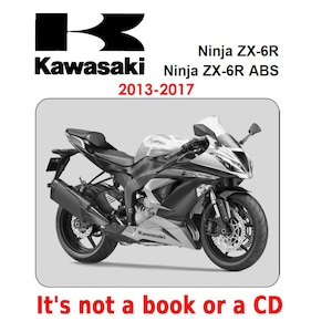 Kawasaki ZX-6R 636 Abs Ninja 2013-2017 Repair Service Manual