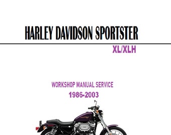 ハーレーダビッドソン スポーツスター XLH 883 1200 マニュアル harley-davidson-xl883-xl1200-