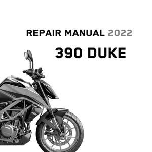2022 KTM 390 DUKE Service manual