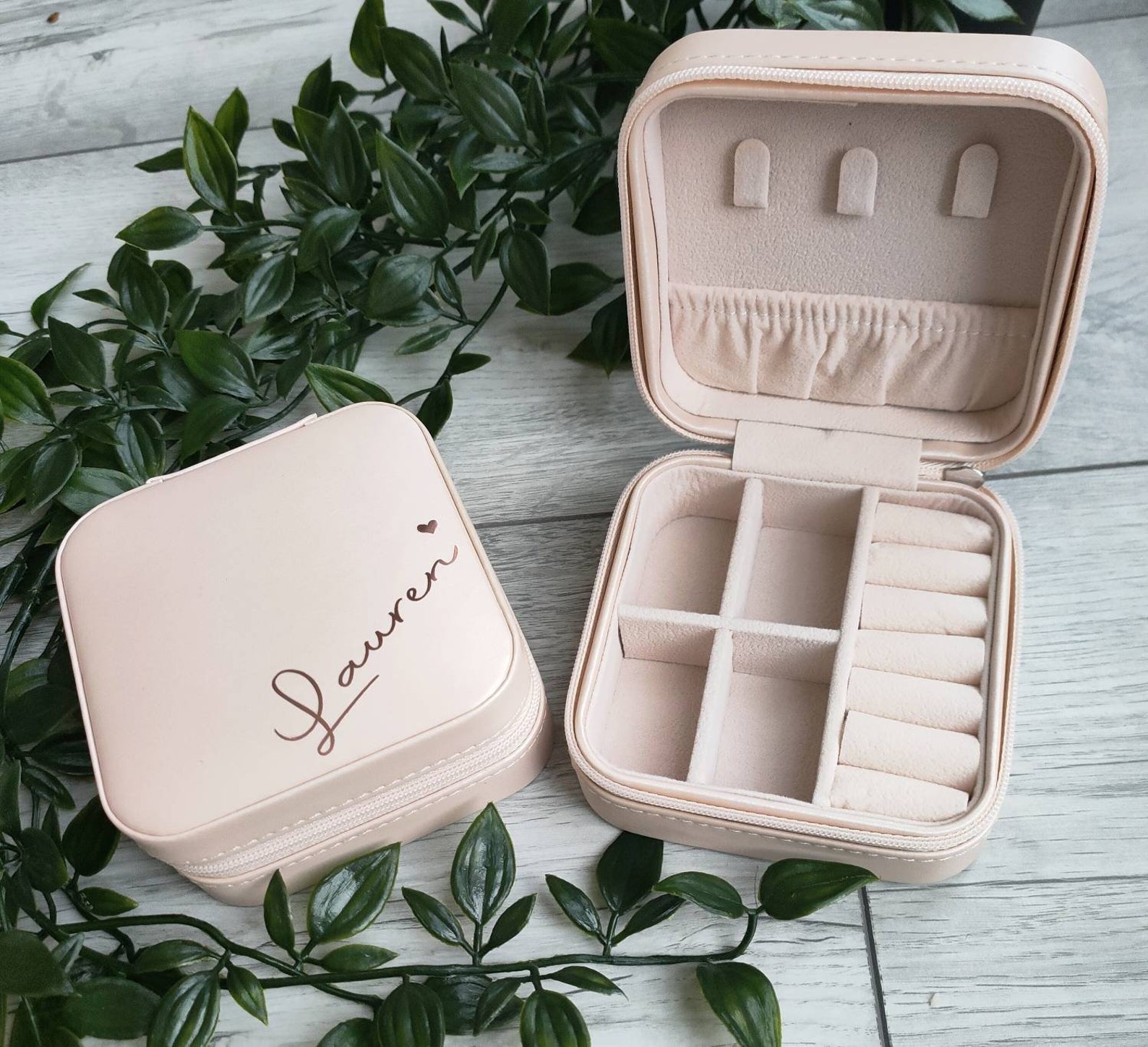 Personalised Travel Jewellery Box Jewellery Case Jewellery Etsy UK