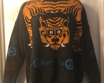 urban outfitters tiger jumper