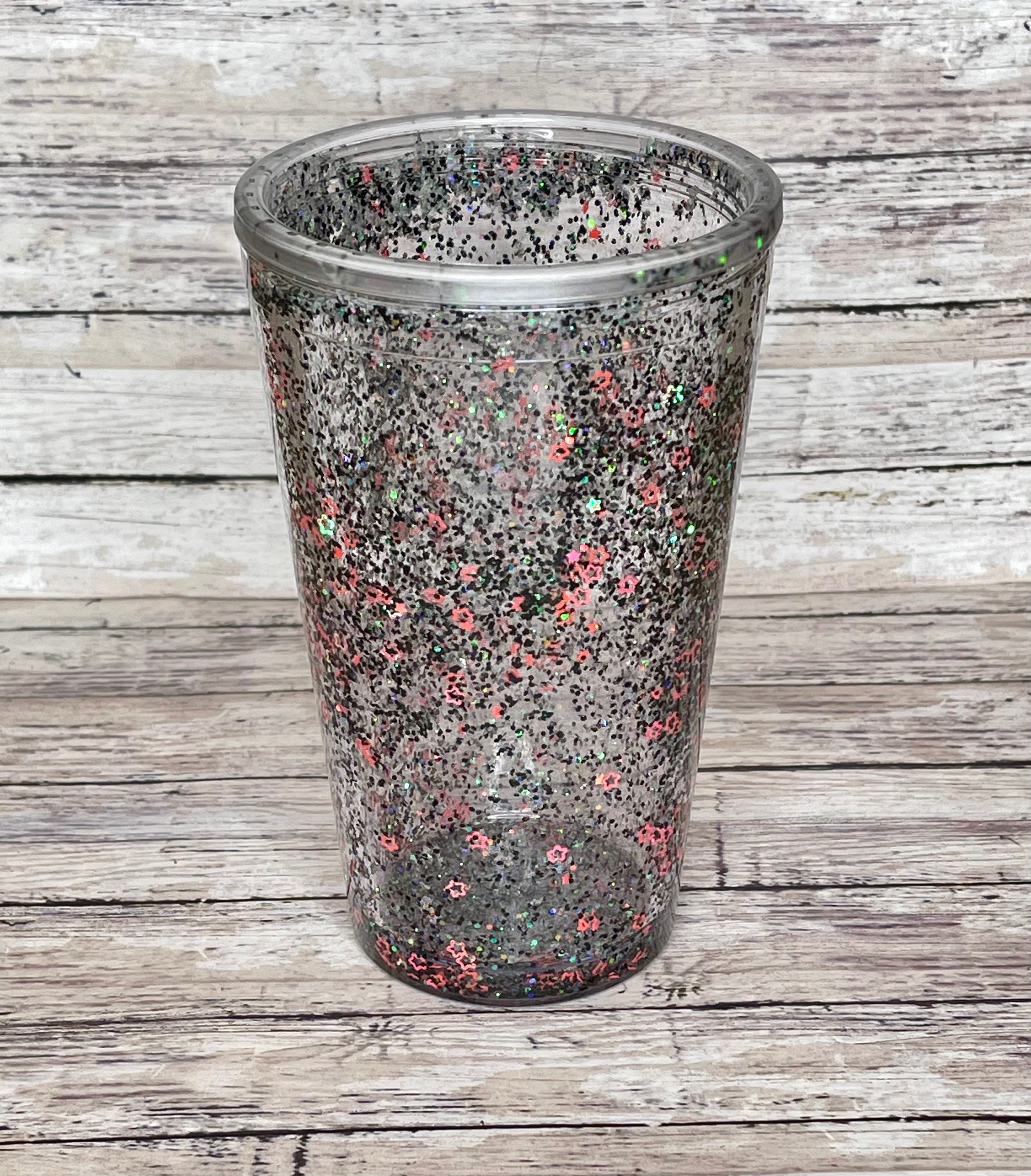Snow Globe Tumbler Glitter Tumbler Personalized Snow Globe Etsy