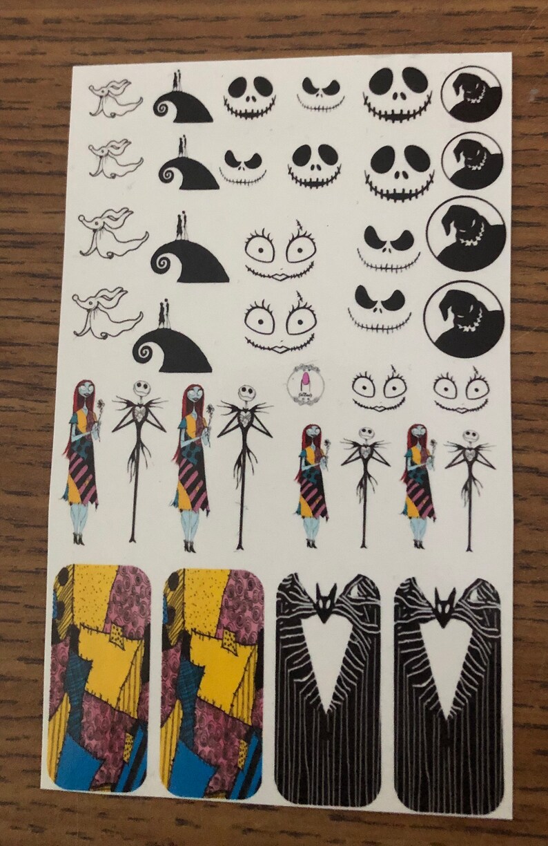 Halloween Waterslide Decals Etsy