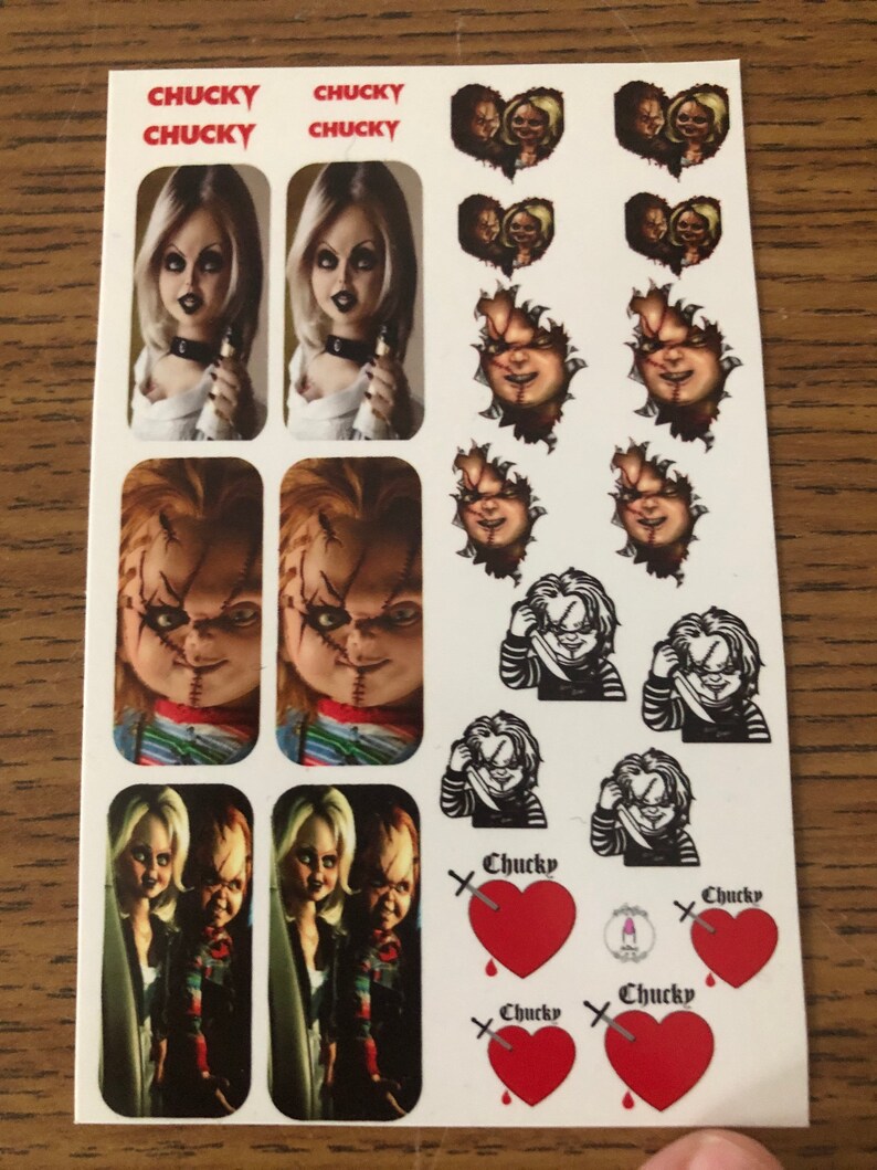 Halloween Waterslide Decals Etsy