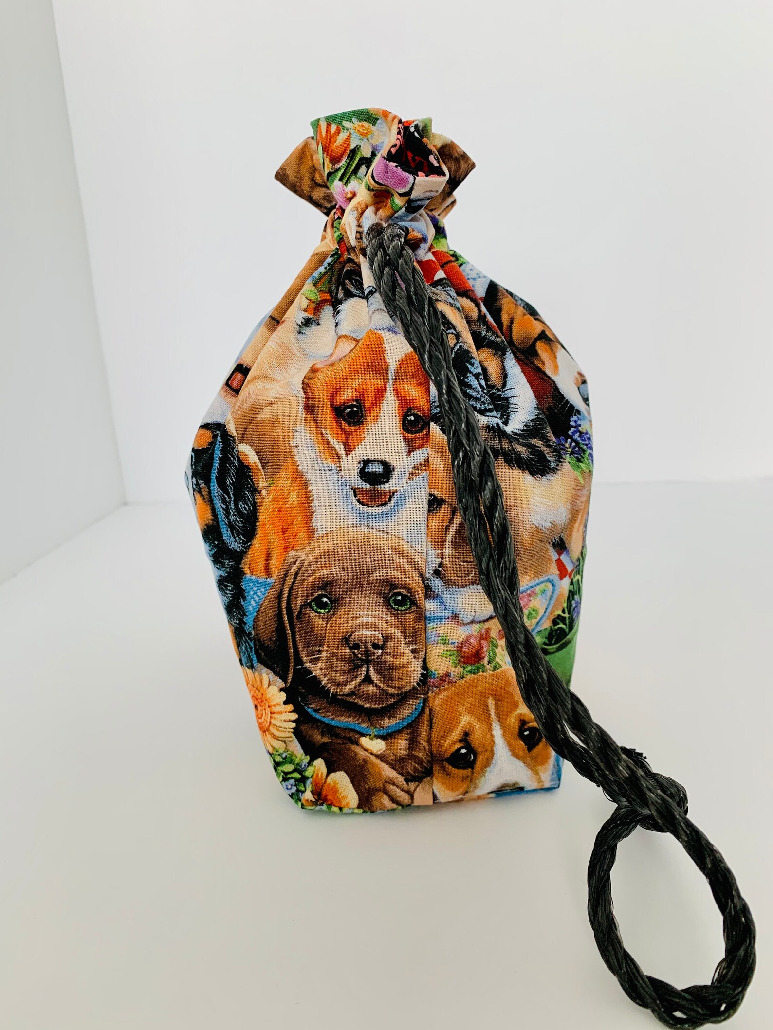 Dogs Drawstring Gift Bag 9x11 Doggie Treat Bag Etsy