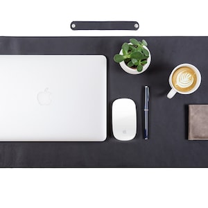 Leder Mauspad - individuelle große Schreibtisch Mauspad - erweiterte Mauspad - XL Mauspad - kleine Mauspad - personalisierte Leder Schreibtisch Matte