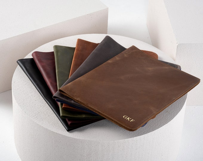 Personalized Portfolio, Engraved Leather Portfolio, Custom Padfolio, Document Holder, Teacher Gifts, Graduation Gift