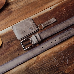 Personalized Leather Keychain, Custom Keychain for Men, Leather Personalized Gift for Her, Coordinate Keychain, Couples Keychain Gift image 9
