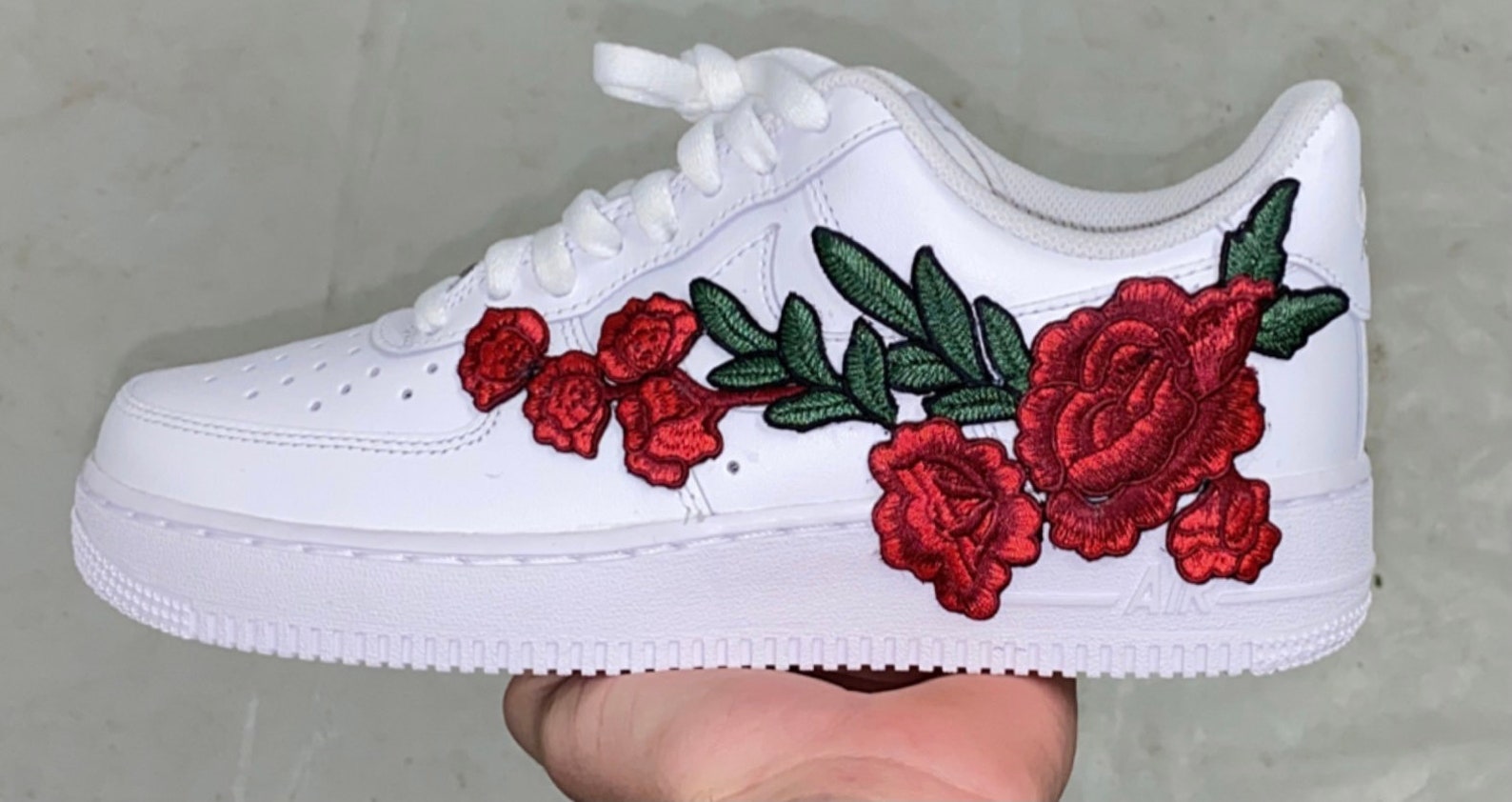 af1 custom rose