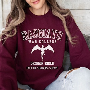 Basgiath War College, Gift for Readers, Bookish Gift, YA Fantasy Books, Dragon Rider Shirt, Fourth Wing Xaden, Fourth Wing Shirt, 4th Wing