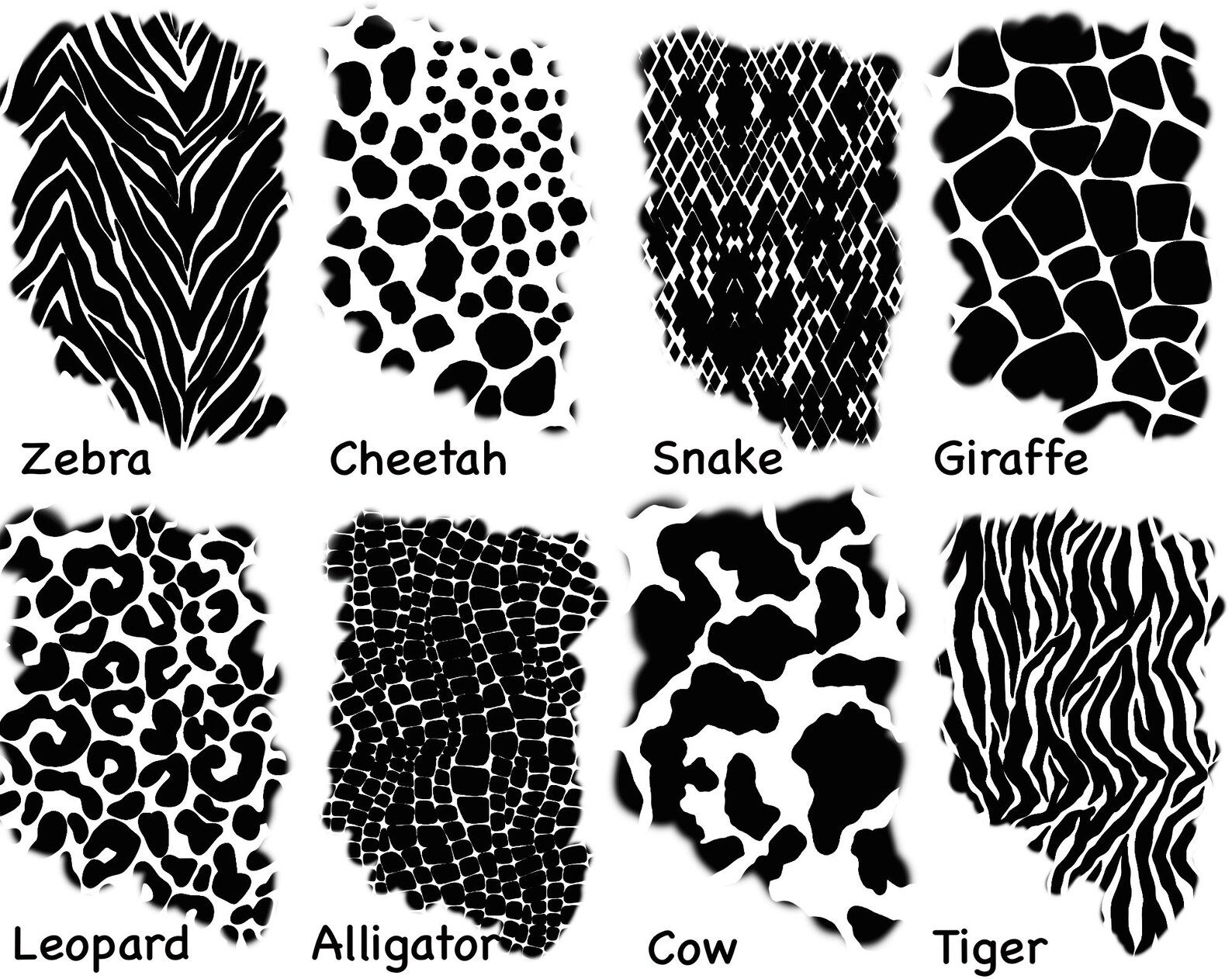 Animal Skin Brushes for Procreate 8 Procreate Seamless Etsy