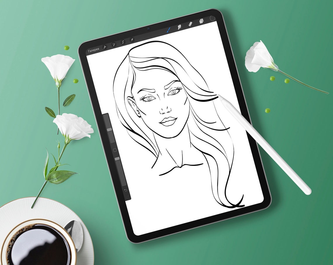 Procreate Coloring Templates Free