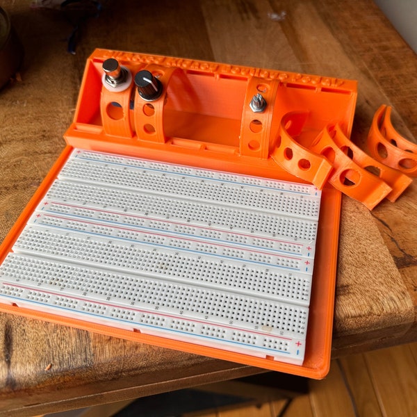 Breadboard Station/Gitarren-Pedal Breadboard 3D Druck