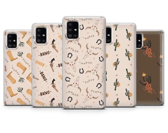 Wild West, Western Phone Case Gel Cover for S24, S24+, S24 Ultra, S23 FE, A15, A25 E119