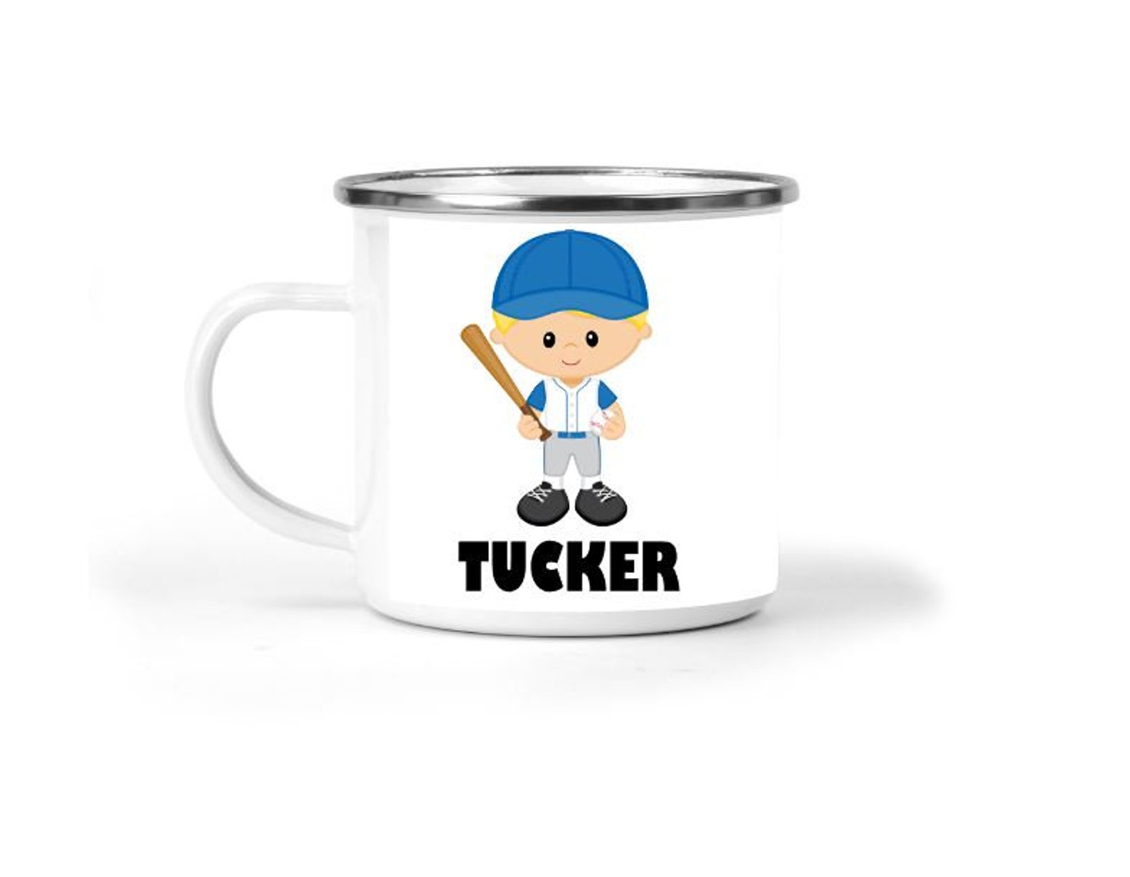 Baseball Boys Personalized Mug Baseball Boy Gift Kids Mug Etsy