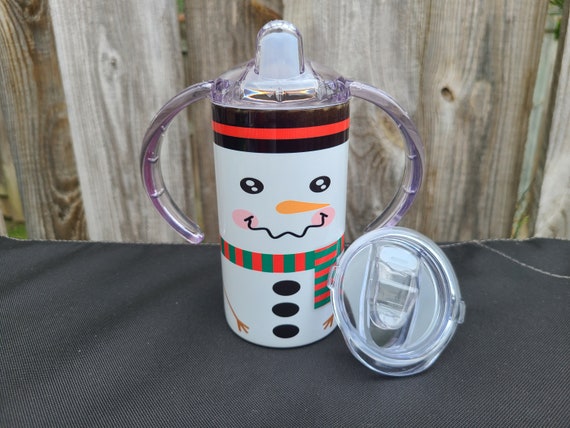 Christmas Tumbler with Lid and Straw, Christmas Themed Gifts for Teens,  Kids, Friends, Women, Granddaughter- Christmas Sippy Cup/Coffee Travel