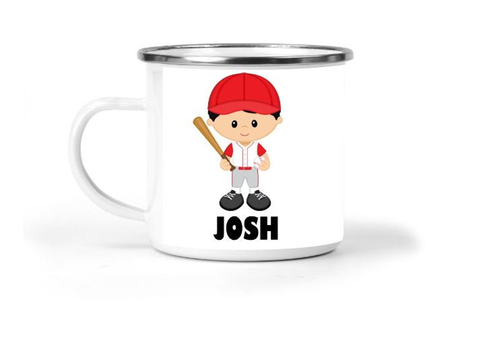 Baseball Boys Personalized Mug Baseball Boy Gift Kids Mug Etsy