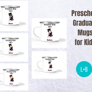 Preschool Graduation Personalized Mug - Kids Mug - Preschool Graduation Gift - Preschool Grad Cup - Personalized Mug for Kids