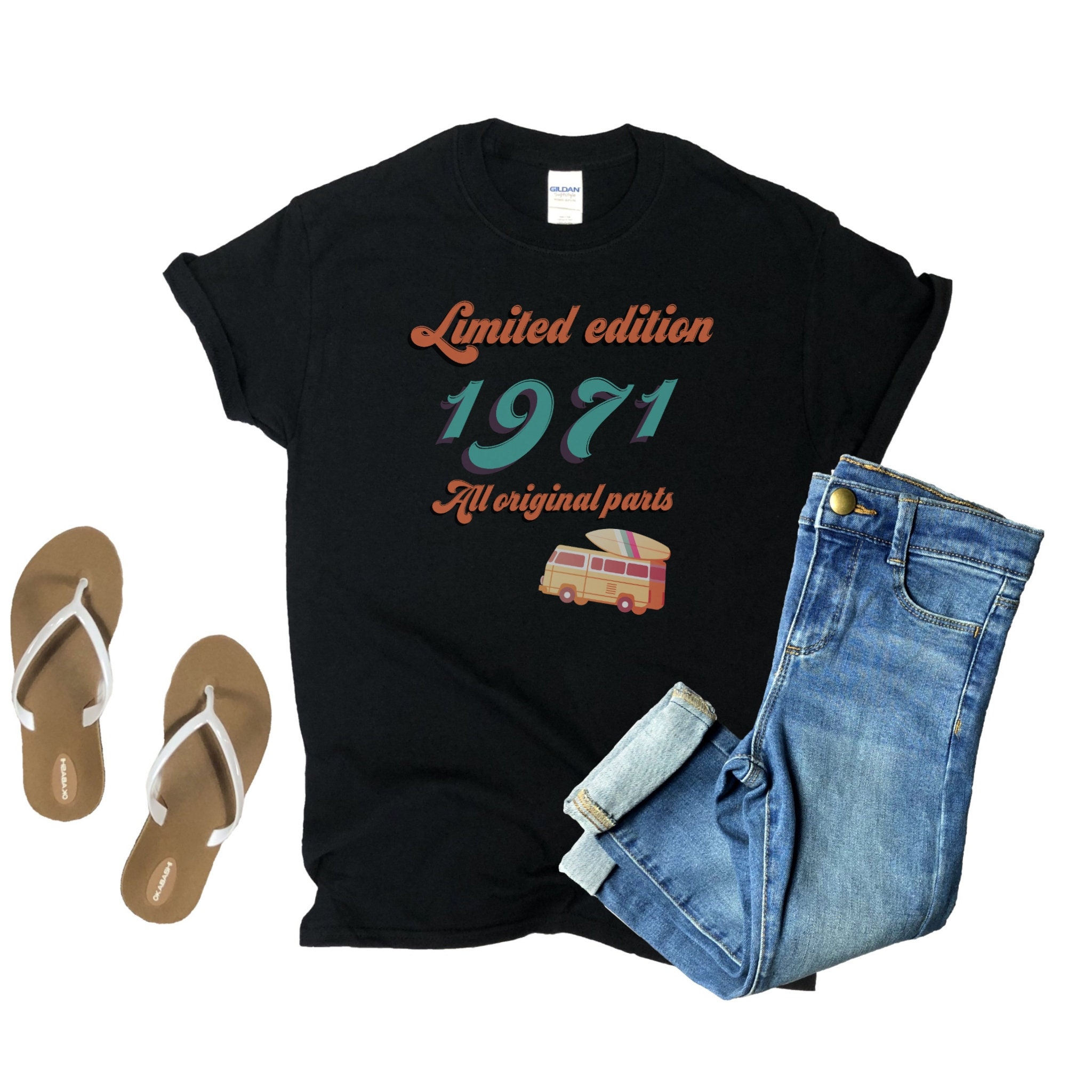 50th Birthday UnisexTShirt Funny Birthday Shirt for Her Etsy