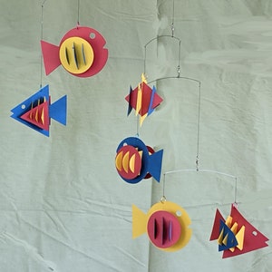 Bauhaus Fish Mobile