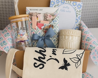 Blind Date with a Book Box | Mystery Book Box Gift | Book Lover Gift | Personalized Bookish Gift Box | Birthday Gift