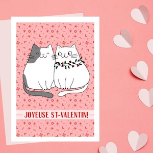 Carte de St-Valentin - Les chamoureux