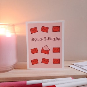 Carte de St-Valentin - Enveloppe d'amour