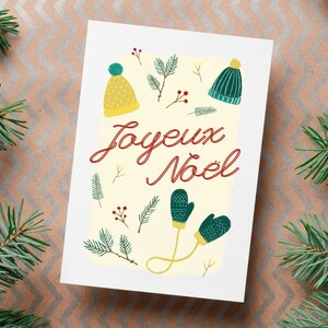 Ensemble de cartes de Noël - Traditionnel