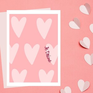 Carte de St-Valentin - Je t'aime