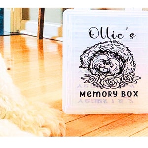 Dog Gift Personalized , Dog Gifts , Puppy Photo Gifts , Dog Memory Box , Pet Memorial Gift , Dog Christmas Gift , Personalized Photo Box