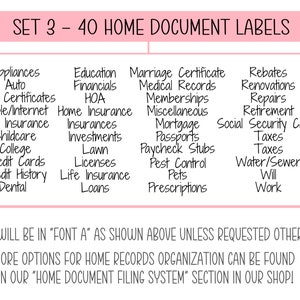 Children File Box Label Kids File Box Labels , School Memory Box Labels , Milestone Box Labels ...