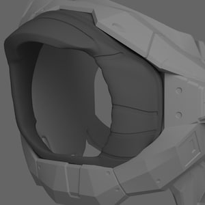 Halo Cosplay Armor Shoulder Gasket 3D File
