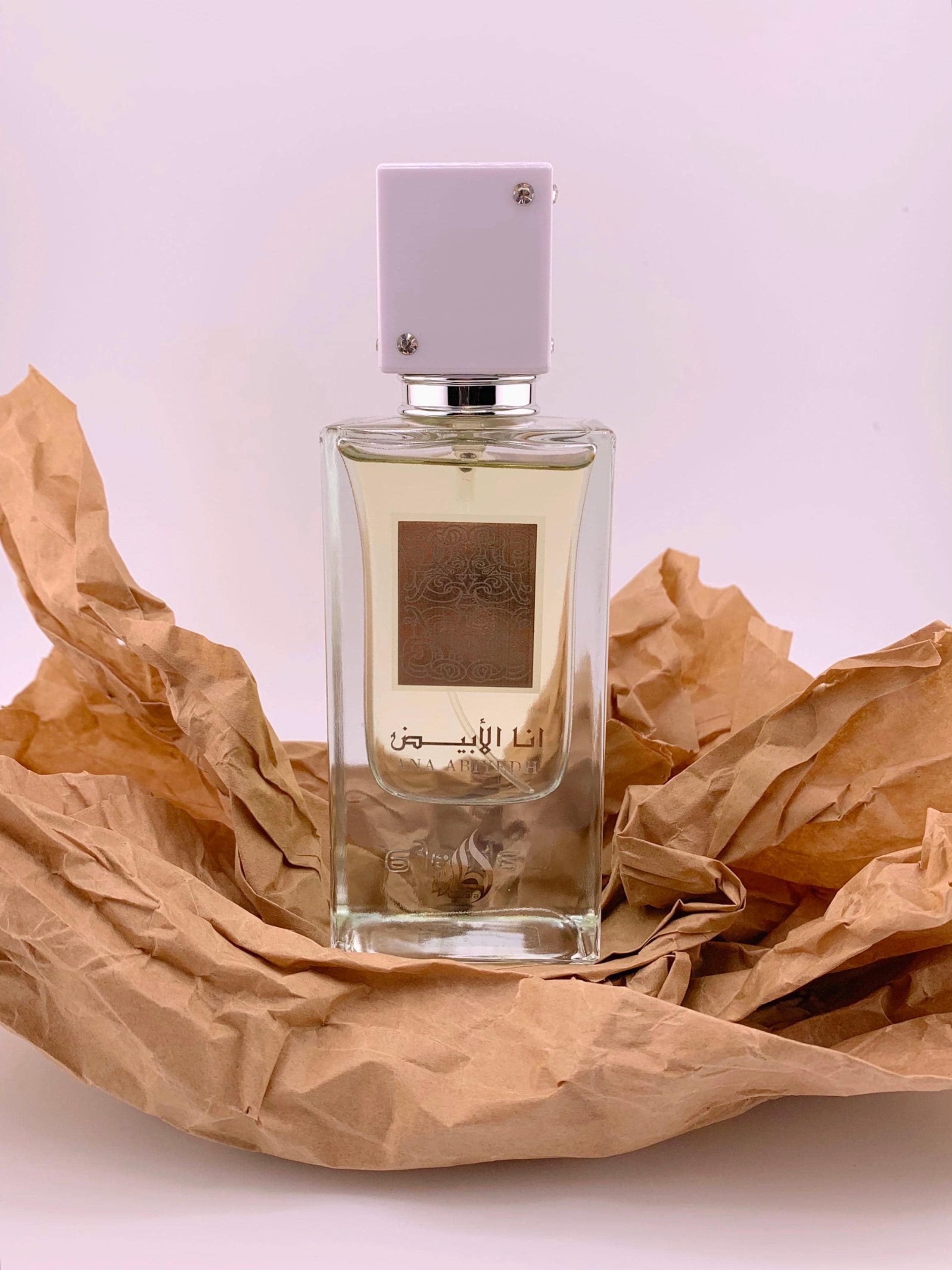 Lattafa I Am White Perfume, Unisex Vanilla Woody Scent, Luxury Eid