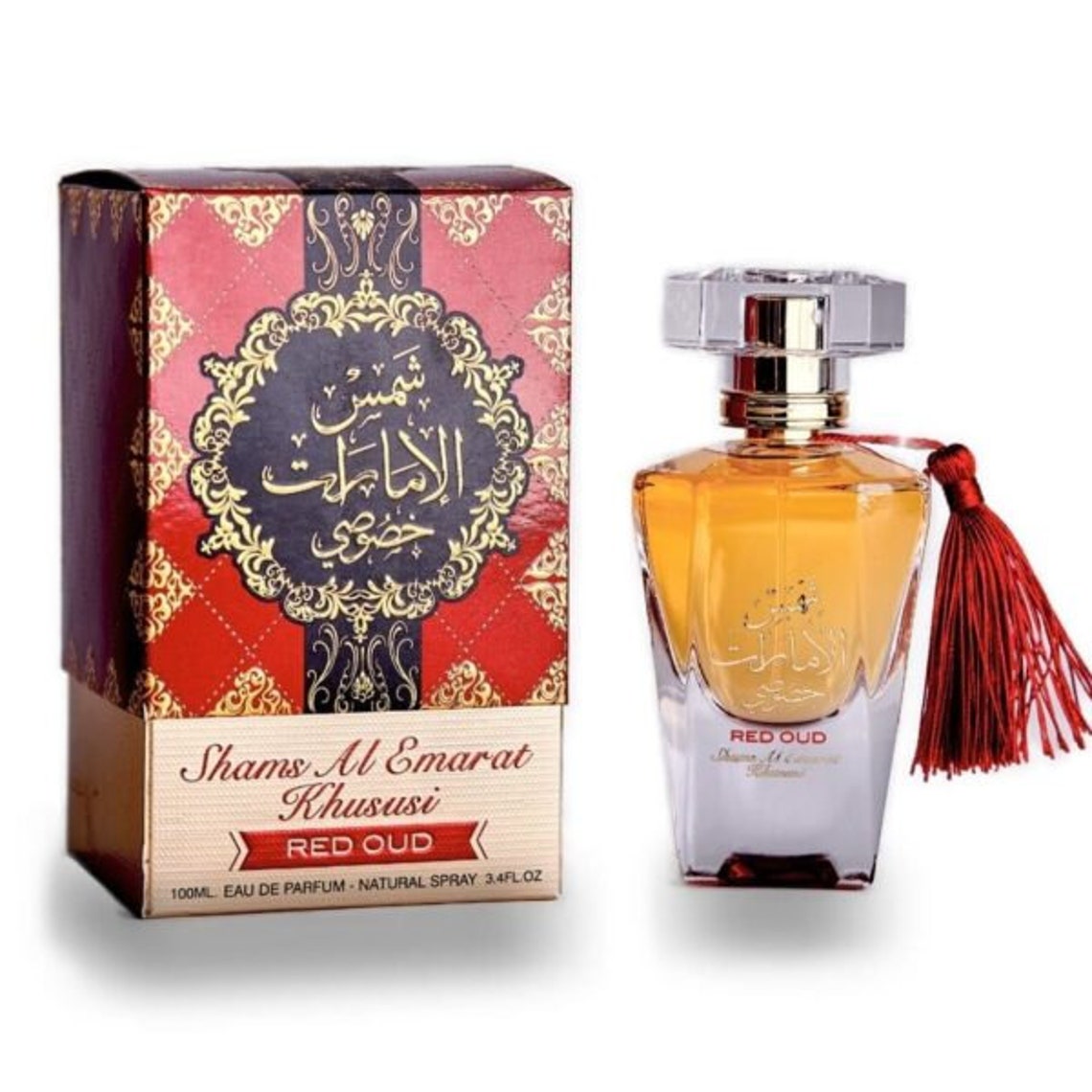 Shams al emarat Khususi red oud 100 ml Red Oud perfume Etsy