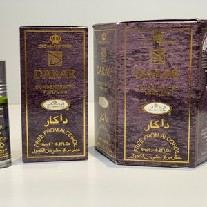 Al Rehab Dakar Musk Perfume Oil, Alcohol-Free Roll On, Luxury Eid Ramadan Gifts