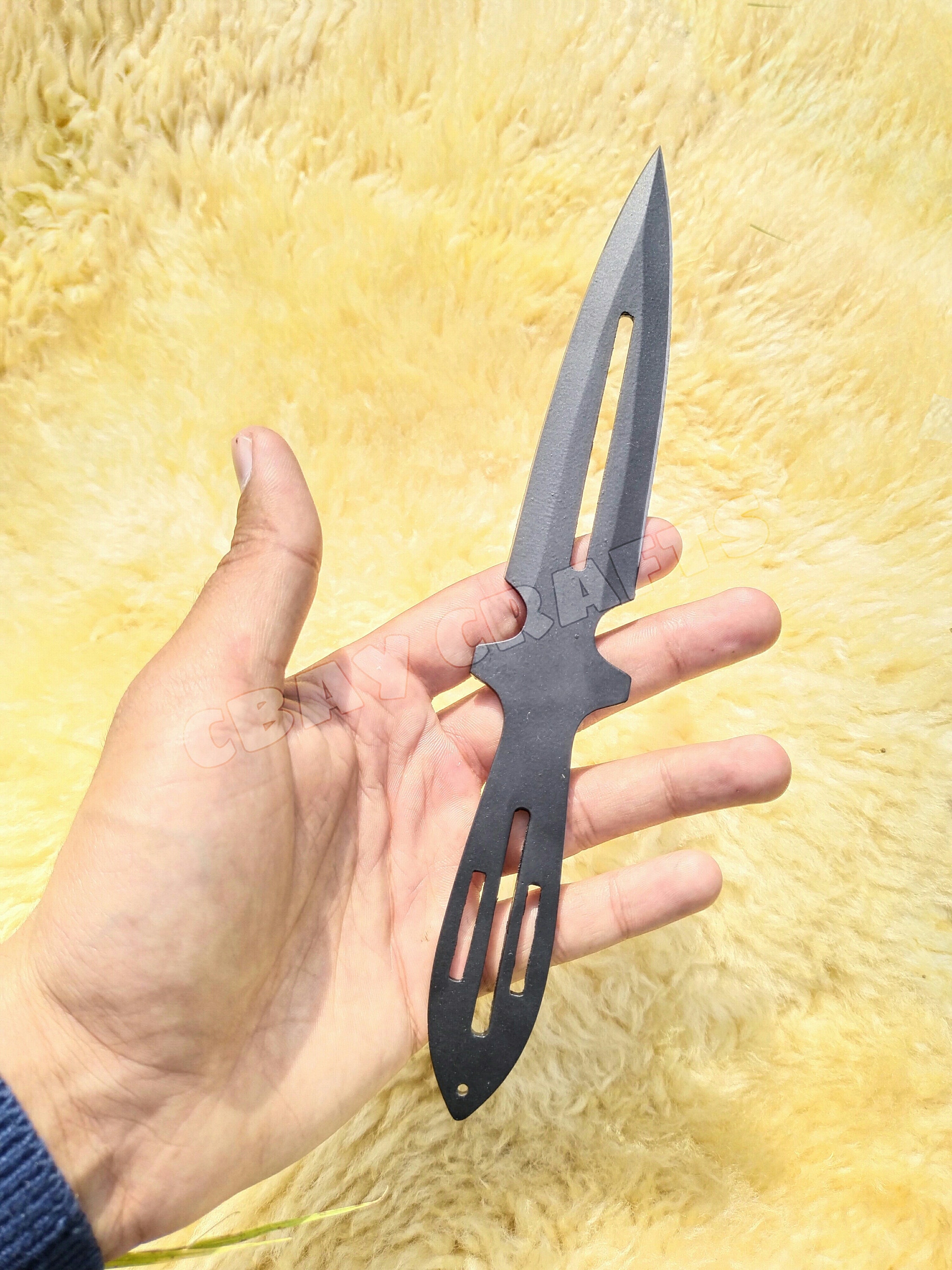 Throwing Knives5 Pieces Of Beautiful Handmade Throwing Etsy