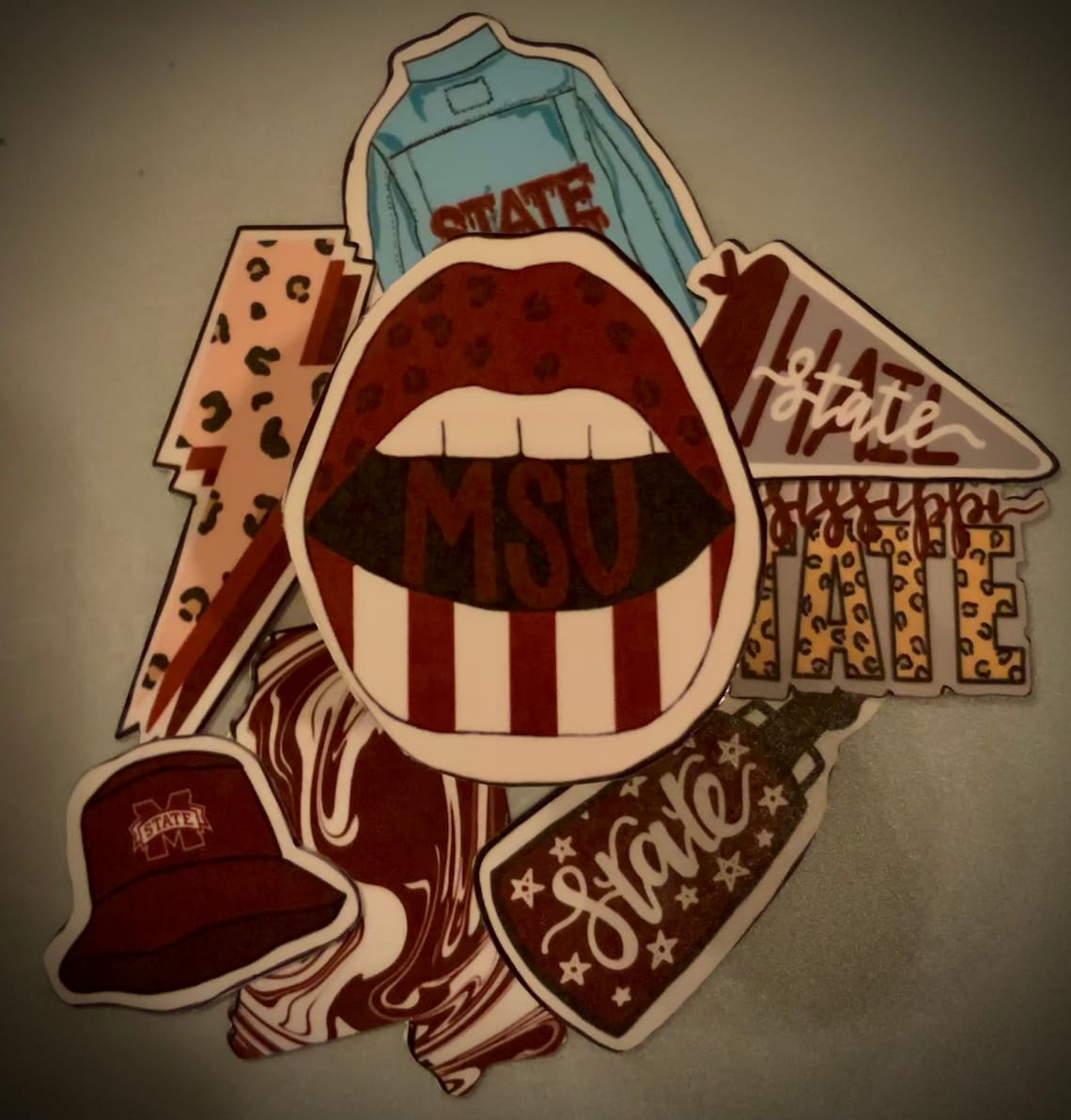 College Stickers Customizable Sticker Etsy