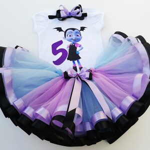 Girls Birthday Tutu Outfit-Girls Birthday Tutu Set-Girls Baby Tutu Dress-Girls Birthday Tutu Costume-Custom Order Girls Birthday Tutu Outfit