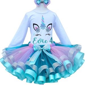 Winter Unicorn Dress