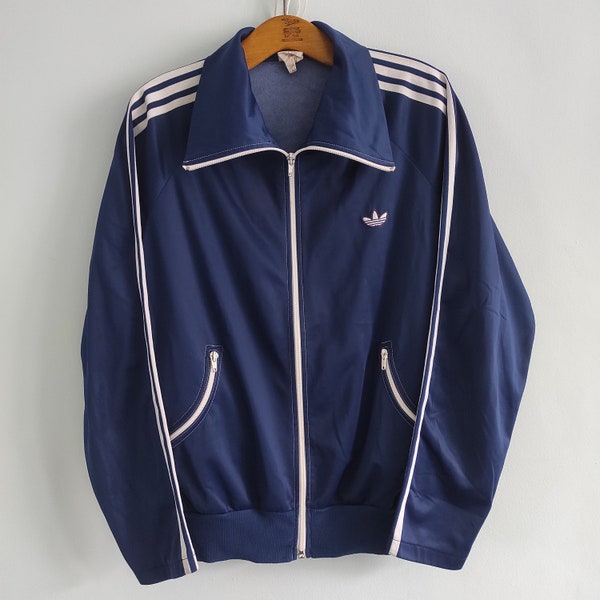 Unbelievable 1970's Adidas track jacket. Size XL but will fit Medium or Large. Great condition!